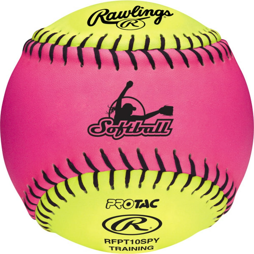 (12 Pack) Rawlings 10" Optic FPEX ProTac Soft Training Softballs