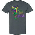 thumbnail image 3 of Inktastic Let the Good Times Roll Mardi Gras Jester T-Shirt, 3 of 5