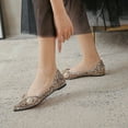 thumbnail image 5 of Women's Classic Pointed Toe Flats, Comfortable Slip-on Loafers, 5 of 20