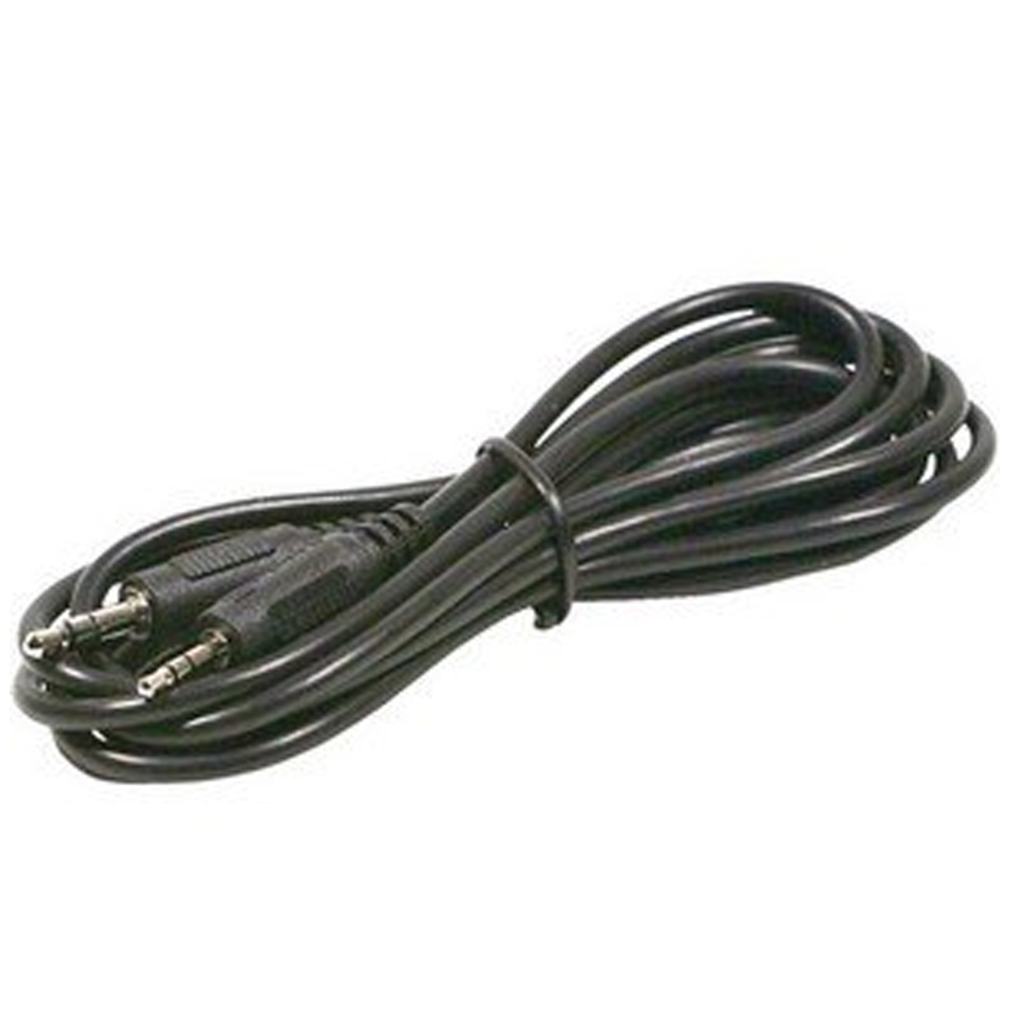 Steren MaletoMale Stereo System Headphone Jack 2.5 mm to 3.5 mm Audio