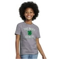 thumbnail image 4 of St Patricks Day The Party Is Here Crewneck T Shirts Boy Girl Teen Brisco Brands XS, 4 of 5