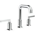 thumbnail image 1 of Robinet de Lavabo à Deux Poignées avec Accents Froncés - Chrome, 1 of 2