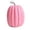 A001- Pink, variant on Halloween Pumpkin, Silver Distressed Artificial Pumpkin, Fall Pumpkin Decor for Home, Thanksgiving Table Centerpiece, Harvest Farmhouse Home Accent, 1 Piece
