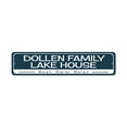 thumbnail image 2 of Boat Swim Relax Novelty Sign, Metal Wall Decor - 4x18 inches, 2 of 4