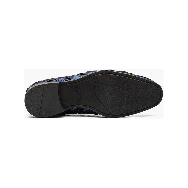 Stacy Adams Savoir Plain Toe Satin Slip On X-cross Texture  display picture 3