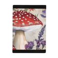 thumbnail image 3 of FUIALDOLG Children's Wallet Mushroom Dragonfly Floral Theme Wear-Resistant Trifold Card Wallet for Outdoor, Polyester Foldable Toddler Wallet, 3 of 6