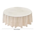 thumbnail image 3 of Mantel rectangular de PVC para comedor y picnic, impermeable, resistente al desgaste, 3 tamaños, beige, fácil de limpiar, adecuado para decoración del hogar y la oficina, 3 of 7