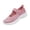 Pink,#011, variant on Women Nurse Platform Air Cushion Walking Sneakers Breathable Mesh Orthopedic Diabetic Wedge Slip Ons Mary Jane Toning Rocker Work Shoes,36