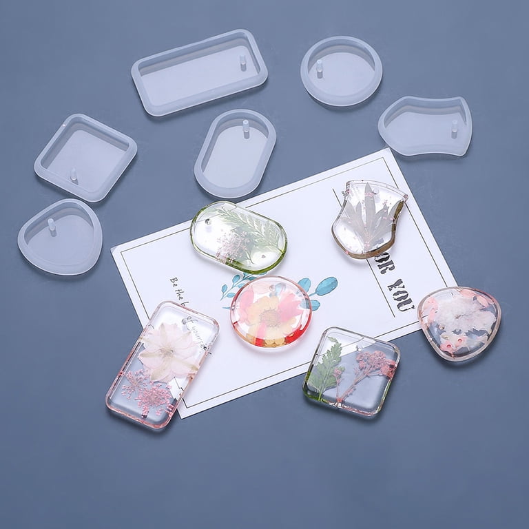 103 Pcs DIY Resin Molds Kit - Dream Catcher, Feather, Retro Hollow Shapes, Includes Earring Hooks & Keychains
