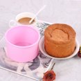 thumbnail image 4 of Red Baking Pan, Cake Mold, 4 Inch Round, Food Grade Silicone, Oven Microwave For Baking Cakes Bread Jelly, 1 Count, 4 of 10