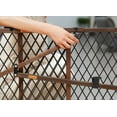 thumbnail image 4 of Parent's Choice Brown Farmhouse Safety Baby Wooden Gate for Aged 6 to 24 Months, 4 of 8