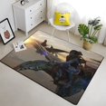 thumbnail image 1 of Hermosa alfombra de pintura de película Avatar para sala de estar, área grande, decoración suave negra para el hogar, Picnic bohemio3060x90cm (23x35 pulgadas)60x90cm (23x35 pulgadas) zhangyuxiang unisex, 1 of 2