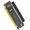 Black, variant on PCIE 5.0 X16 Extended Card for Case Testing Adapter for External Power Supply Enhancement Card for Server Case