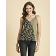 thumbnail image 6 of Moomaya Printed Spaghetti Strap Top, Sleeveless V-Neck Adjustable Tanks Camisole, 6 of 9