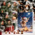 thumbnail image 4 of Home Decorate 2025 Holiday Advent Calendar Collectible Cattle Commemorative Countdown Set for Kids, 4 of 5