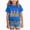A615-Blue, variant on NOLDARES Kids Merry Christmas Santa Xmas Tree Short Sleeve Tee, Christmas Graphic Tees Holiday Tops,A615-Blue