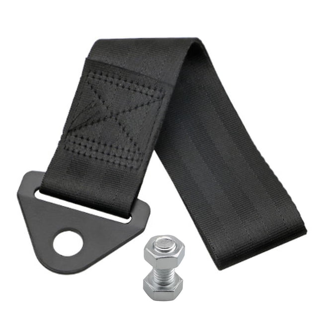 Kenally Correa de remolque de 28,5 cm/11,2 pulgadas, correa de cuerda de tracción Universal resistente al desgaste de nailon de alta resistencia, cinta Automoción decorativa y accesorios No.9 Kenally VI009418-09