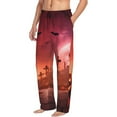 thumbnail image 6 of Zufioo Pumpkins Mens Pajama Pants Sleep & Lounge Pants Sleepwear Pants(Available in Big & Tall)-Large, 6 of 6