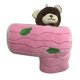 thumbnail image 1 of Peluche de oso para golf, protección de cabeza del putter cubierta de cabeza del palo para golf de animales encantadores adaptaciónción a todos Rosado DYNWAVEMX Gorros de palo de golf, 1 of 7
