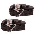 thumbnail image 4 of 2PCS Resin Crafts Ornament Sand Table Skull Coffin Aquarium Fish Tank Decoration, 4 of 7