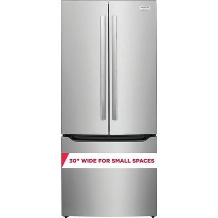 Frigidaire Gallery 20 Cu. Ft. Standard-Depth French Door Refrigerator, Stainless Steel