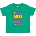 thumbnail image 3 of Inktastic Little Miss Mardi Gras with Crown and Dots Girls Toddler T-Shirt, 3 of 5