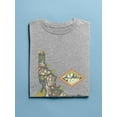 thumbnail image 3 of Idaho State Tourist Map T-Shirt Men -Image by Shutterstock, Male 5X-Large, 3 of 4