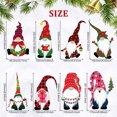 thumbnail image 4 of Cateissary 8 hojas de pegatinas de Navidad para ventana, copos de nieve, pegatinas de Papá Noel, calcomanías de cristal de Navidad, adornos de Kits de decoración para fiestas, 4 of 6