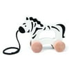 Zebra Wooden Push and Pull Toddler Toy..., By Hape Ship from US