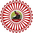 thumbnail image 4 of Paquete de 100 cuchillas de repuesto compatibles con Florabest Edger Lidl Frta 20 A1, Fat 18b2, Fat 18b3, 4 of 4
