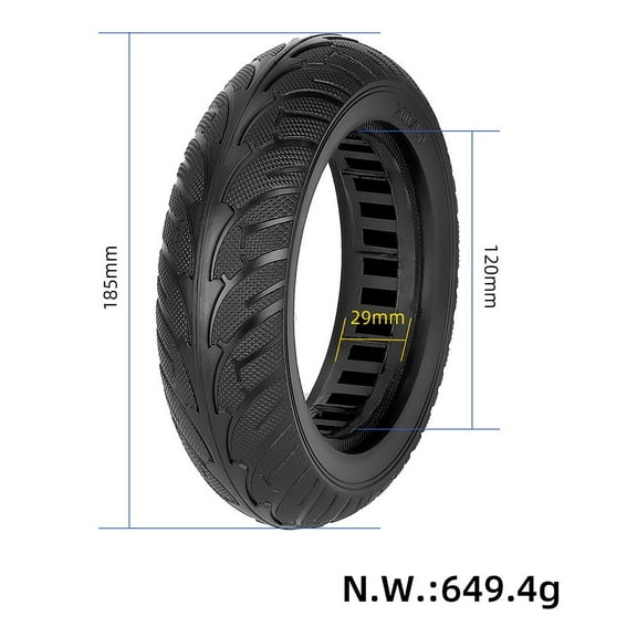 Sailesiti 8 Inch Electric Scooter Solid Tire for 200x50 Rear Wheel