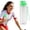 Green, variant on Plastic Water Bottles with Top Lid and Lanyard, Reusable Water Bottle with Carry Handle Leak Proof Sports Water Bottle for Gym School Travel Hiking, BPA Free Hydration Bottle