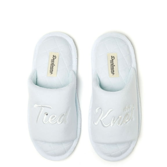 Dearfoams Women's Lane Slide Bride Pack