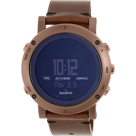 Suunto Men's Essential SS021213000 Brown Leather Quartz Watch