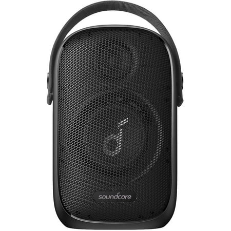 Soundcore Trance Go Outdoor Bluetooth Speaker with BassUp Technology, Sync 100+ Speakers, 24H Playtime, Waterproof, Custom EQ, App