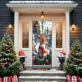 thumbnail image 6 of 35 X 71 Inch Christmas Door Cover - Santa Claus Pattern - Christmas Day Door Decoration - Festival Party Decoration, 6 of 6