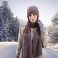 thumbnail image 4 of Gorro De Invierno, Guantes, Bufanda, Conjunto, Gorro De Punto Cálido, Bufandas Para El Cuello, Guantes Con Pantalla Táctil Para Mujeres Y Hombres Cateissary AP007011-03, 4 of 6