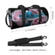 thumbnail image 2 of Fotbe Blue Lipped Pit Viper And Three Pink Roses Bolsa Deportiva de Lona Plegable con Estampado, Bolsa de Gimnasio con Bolsillo Seco/Húmedo, Bolsa de Viaje Ultraligera de Gran Capacidad, 2 of 6