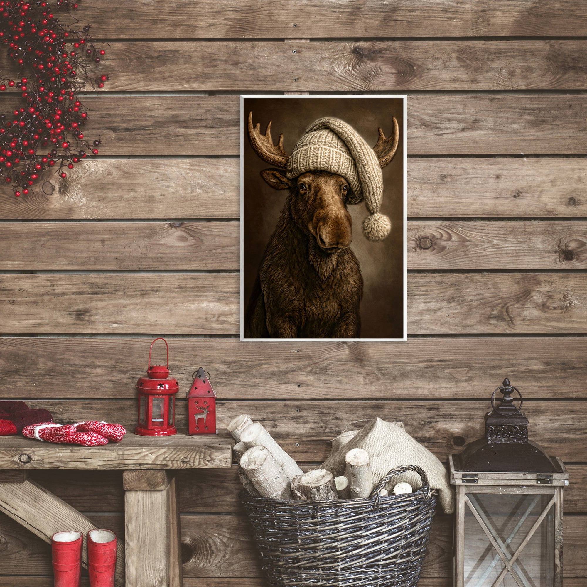 Stupell Industries Northwood Gentle Giant Wall Plaque Art, design by Kelley Parker