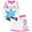 White, variant on Marvel Spider-Man Spider-Gwen Ghost Spider Toddler Girls Tank Top and Bike Shorts Outfit Set White 2T