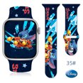 thumbnail image 3 of Disney-Correa Kawaii Stitch para Apple Watch, pulsera de 38mm, 41mm, 40mm, 44mm, 42mm, 49mm, Iwatch Series Ultra 9 7, regalo para niños, 3 of 5