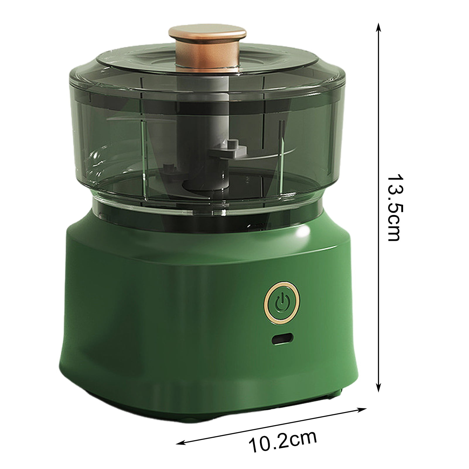 Naierhg Multifunctional Household Electric Meat Grinder with Sharp Blade One-key Start Detachable Garlic Chopper Mini Food Processor