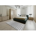 thumbnail image 5 of Ahgly Company Machine Washable Indoor Rectangle Transitional Ash Gray Area Rugs, 5' x 7', 5 of 7