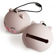 Tyry.Hu Pacifier Holder Case Fits Pacifiers & Pacifier Clip | Stroller & Diaper Bag Accessory Pink Unisex