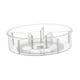 thumbnail image 4 of Organizador de cocina giratorio, contenedor de almacenamiento transparente, contenedor de alimentos, soporte para cosméticos, versátil para café, Estilo D, 4 of 8