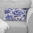 thumbnail image 4 of Designart "Lavender Paisleys in White and Purple" Paisley Printed Throw Pillow, 4 of 5