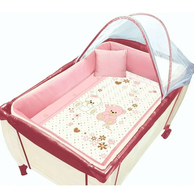Set de Edredon para Corral/Minicuna Baby Baby Ternura