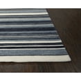 thumbnail image 2 of Rizzy Rugs Villa Area Rug VLA103 Charcoal/Gray Banded Rows 7' 6" x 9' 6" Rectangle, 2 of 5