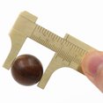 thumbnail image 2 of Eigraketly Calibrador deslizante, reloj de cobre, piedras preciosas, componentes de joyería, herramienta de medición de alambre de cuentas, Joyas, gemas y relojes 4 11.5*3.3 cm, 2 of 6
