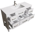 thumbnail image 5 of Wyndham WCS211148SGYWPINTM24 Vanity in Gray with Integrated Sink and Mirror, 5 of 6
